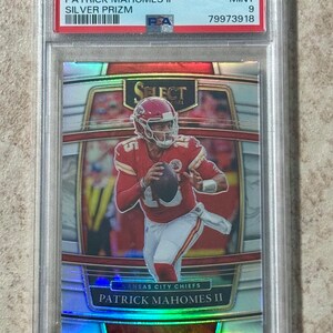 2021 Wähle Patrick Mahomes II Silver Prizm Conkurs #2 Chiefs PSA 9 MINT