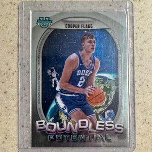 Cooper Flagg Bowman Chrome Rookie Card RC Duke Blue Devils Dallas Mavericks