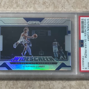 Stephen Curry warriors PSA 9 Mint Prizm