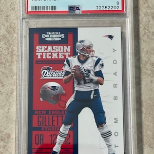 Panini Saison-Karte 2012 Tom Brady #56 PSA 9 Mint New England Patriots Legendärer Quarterback