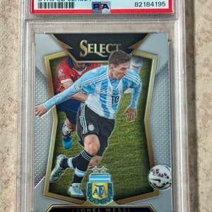 2015 Panini Wähle #65 Lionel Messi Ringel Jersey PSA 9 Mint Argentinien