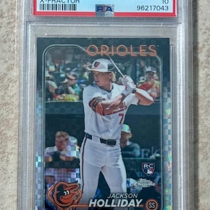2024 Topps Chrome X-FRACTOR #88 Jackson Holliday Rookie PSA 10 Gem Mint