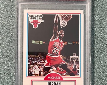 1990-91 Fleer #26 Michael Jordan PSA 9 Graded Basketball