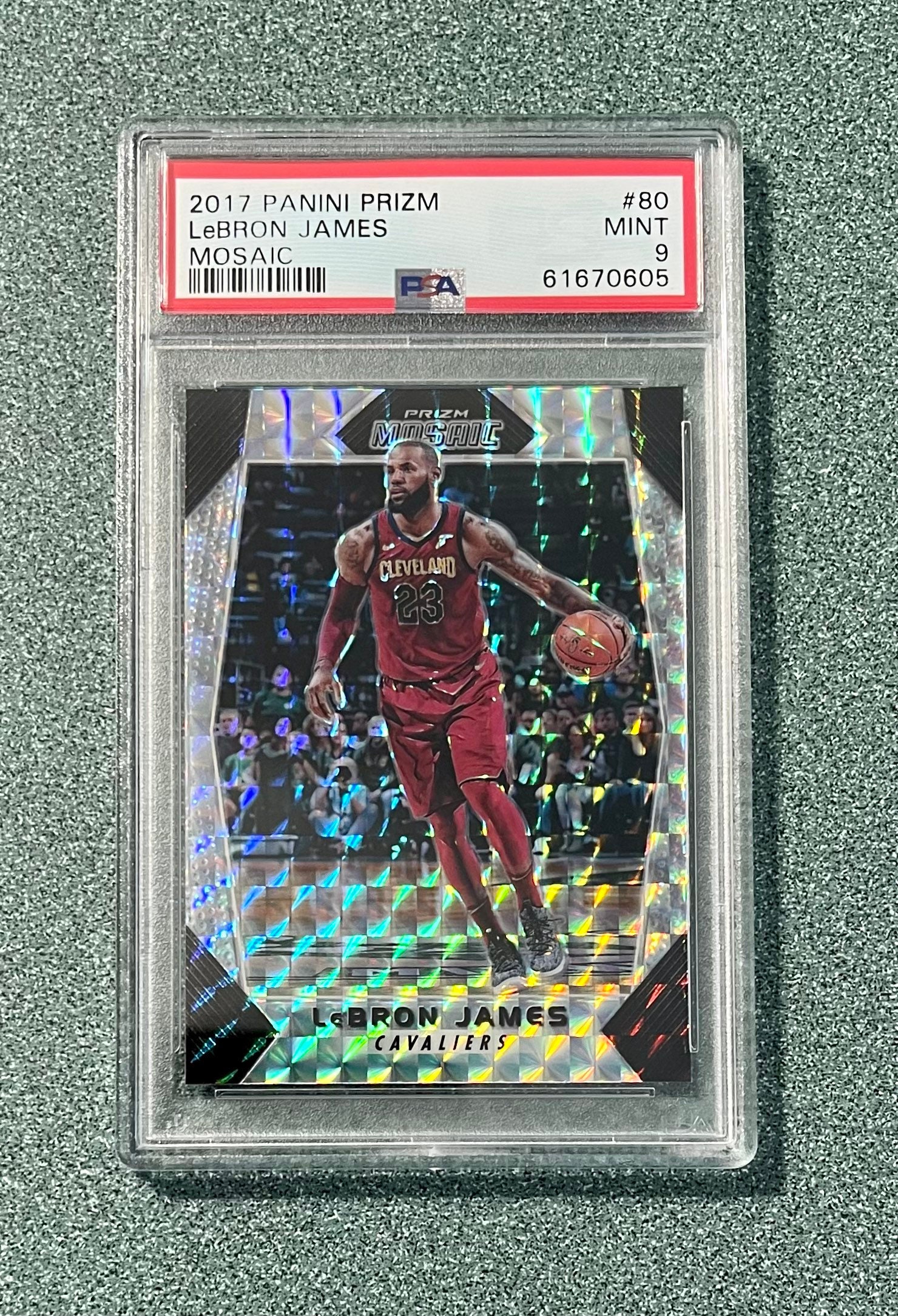 LeBron James 2021 Panini Select Concourse Card #23