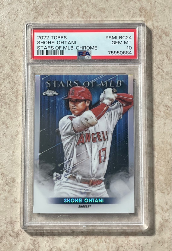 ゲームセンター・ゲームカード 2022 Topps Chrome Shohei Ohtani PSA WBC 2022 Shohei Ohtani - Topps Chrome - Stars of MLB #SMLBC-24