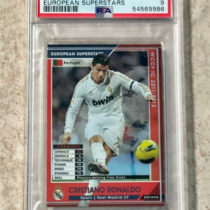 Cristiano Ronaldo 2011 Panini WCCF European Superstars #EUS16 PSA 9 Mint