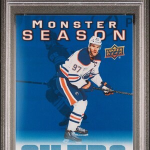 2023 Upper Deck Monster Season #MS36 Connor McDavid PSA 10 Gem Mint