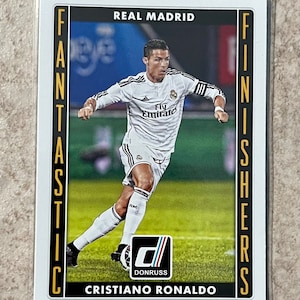 2015 Panini Donruss Cristiano Ronaldo Real Madrid Portugal Fantastische Finisher