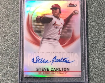 Certified Autographed Steve Carlton Card -  Denmark