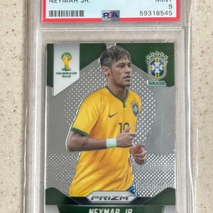 2014 Panini Prizm WM #112 Neymar Jr. Brasilien PSA 9