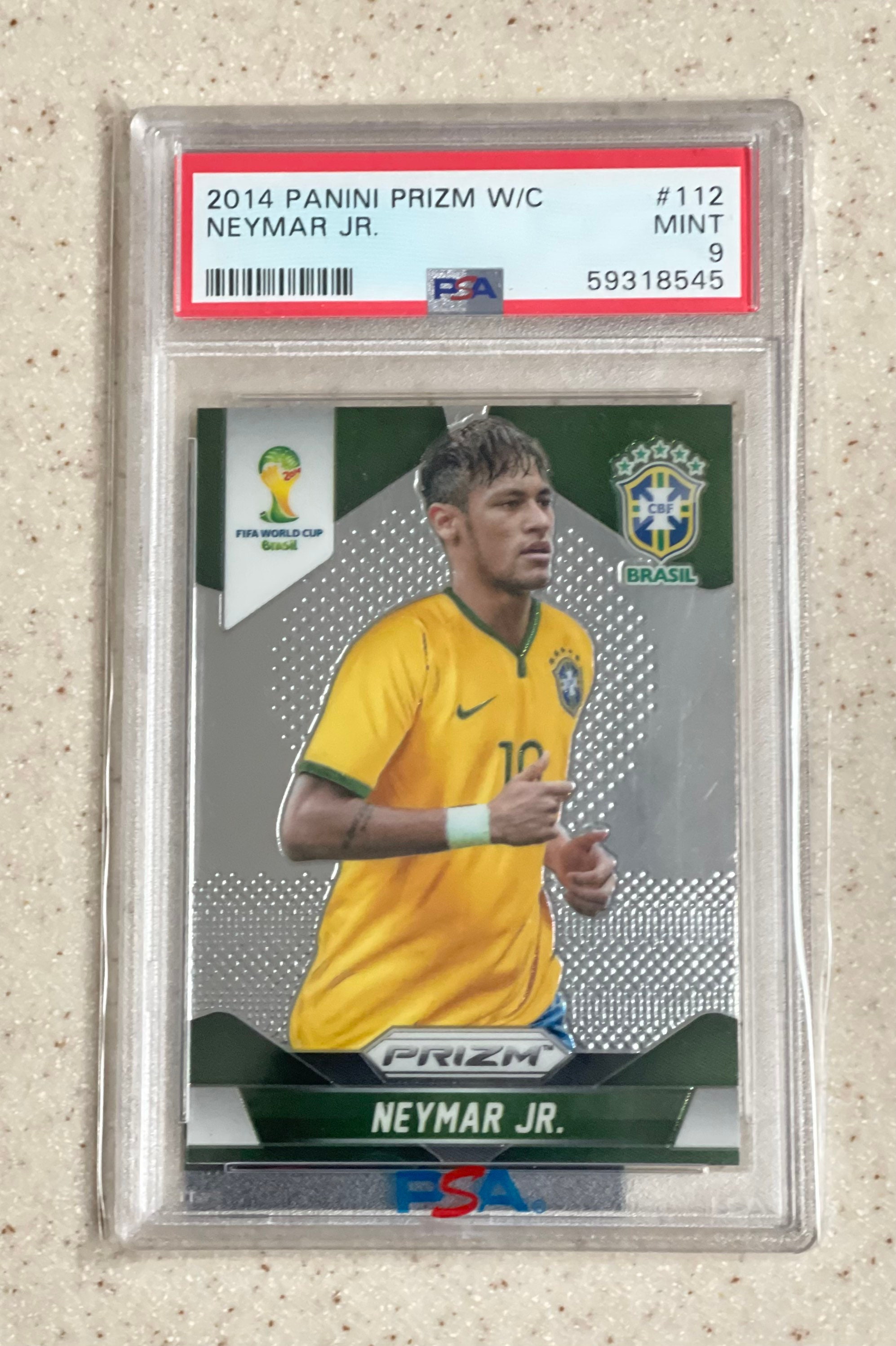 Panini Neymar Jr. Gold Xtra World Cup Qatar 2022 New Excellent Conditions