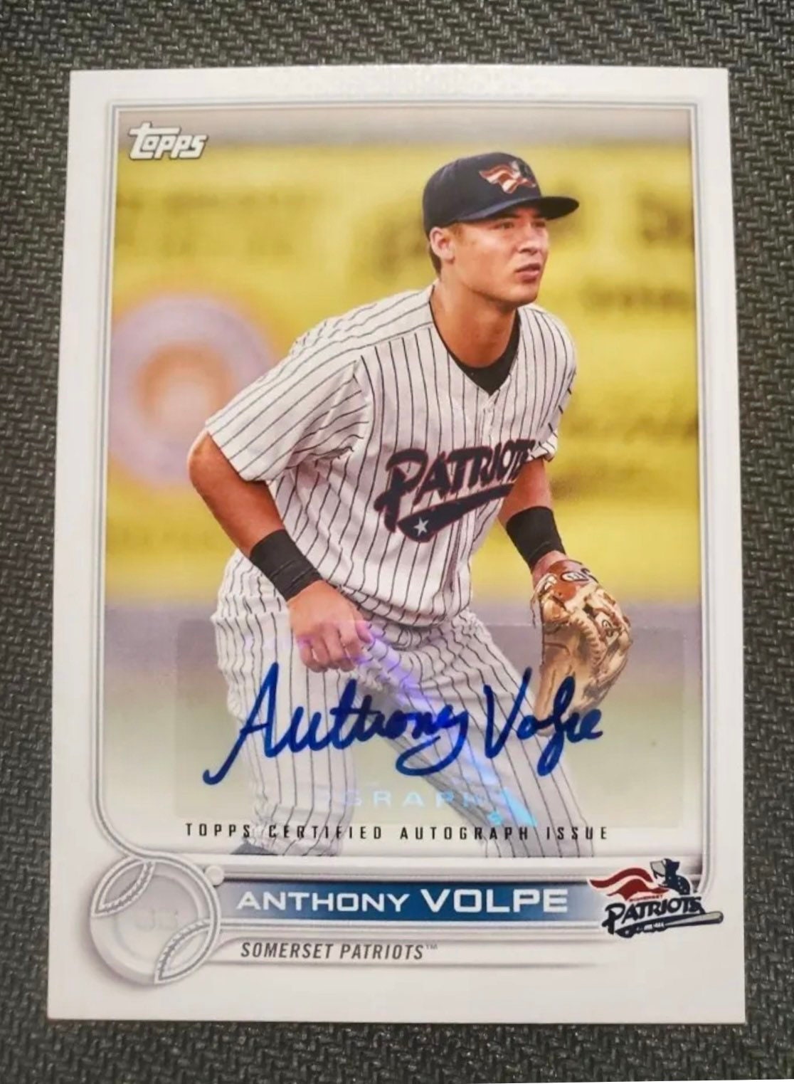 2022 Topps Anthony Volpe Pro Debut Rookie Auto #PD-77 New York Yankees RC -  Certified Autographed Rookie Card - Red Hot!!!!!