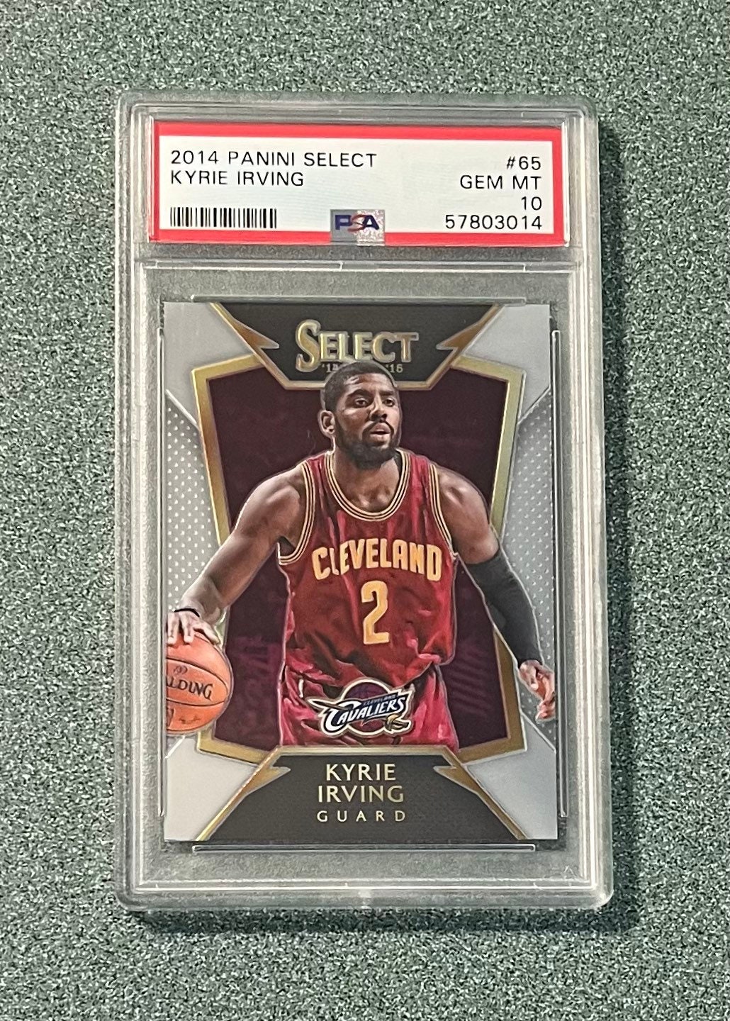 Kyrie Irving Signed Nets Jersey (Panini)