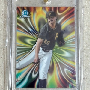 2023 Bowman Chrom Entwurf Paul Skenes Mood Ring Prospekt #MR-1
