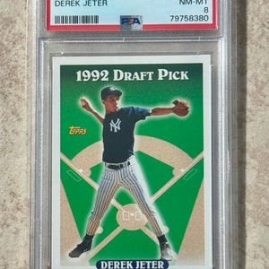 Derek Jeter 1993 Topps New York Yankees PSA 8