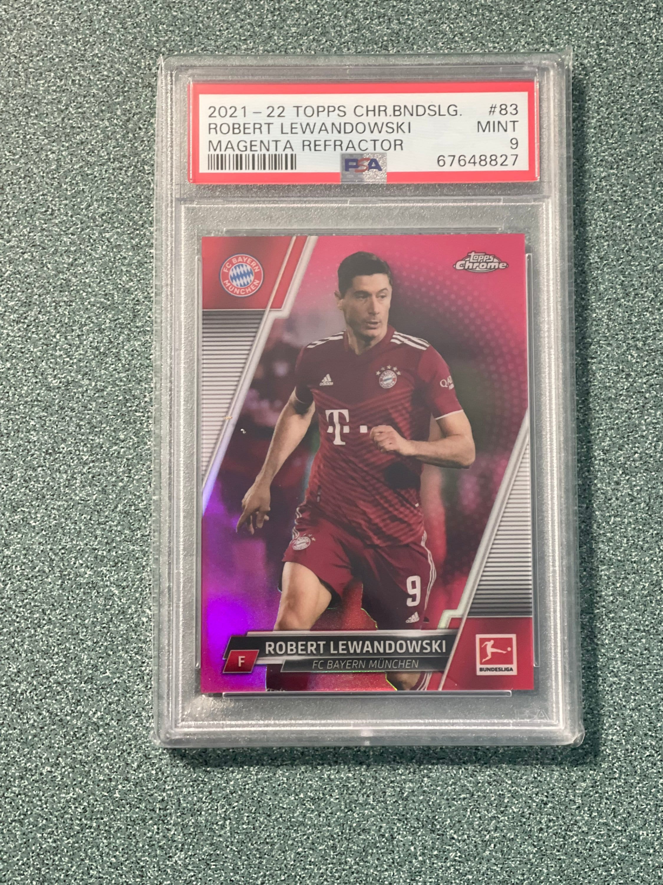 2021-22 Topps Chrome ブンデスリーガ ロベルト・レヴァンド