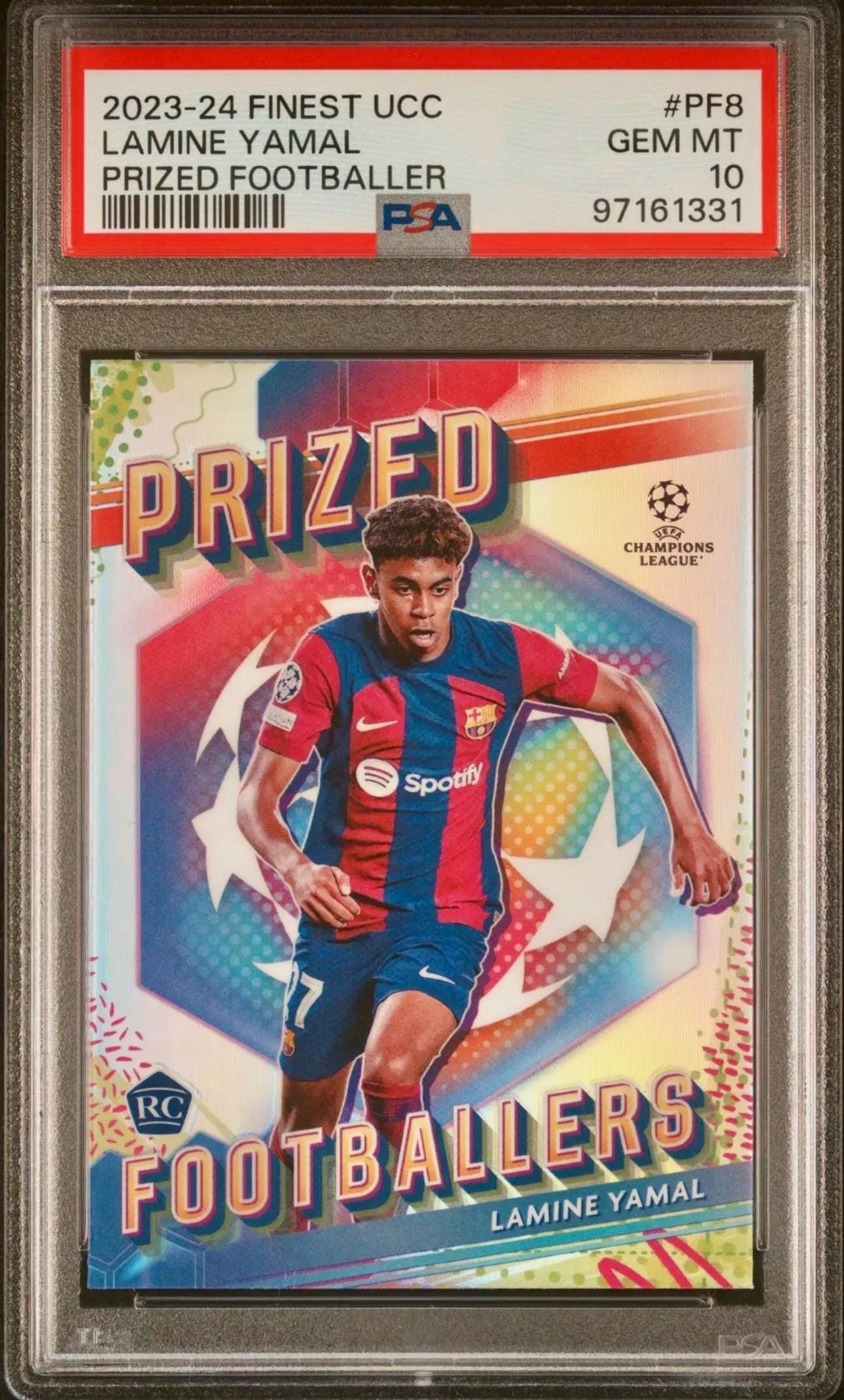 Panini Prizm Soccer コール・パーマー 直筆サインカード 6/10】コール