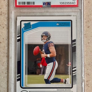 Panini Donruss 2024 - Caleb Williams, recrue classée n° 327 (RC) - Carte PSA 10 Gem Mint Rookie Card RC Chicago Bears