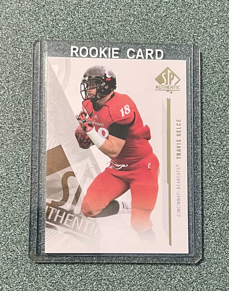 Travis Kelce Rookie Card pick One Card Etsy Australia