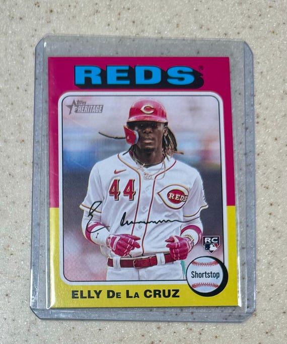 2023 Leaf HYPE! Elly De La Cruz Rookie Card #115a - Cincinnati Reds, Limited To 5000 (Mint)