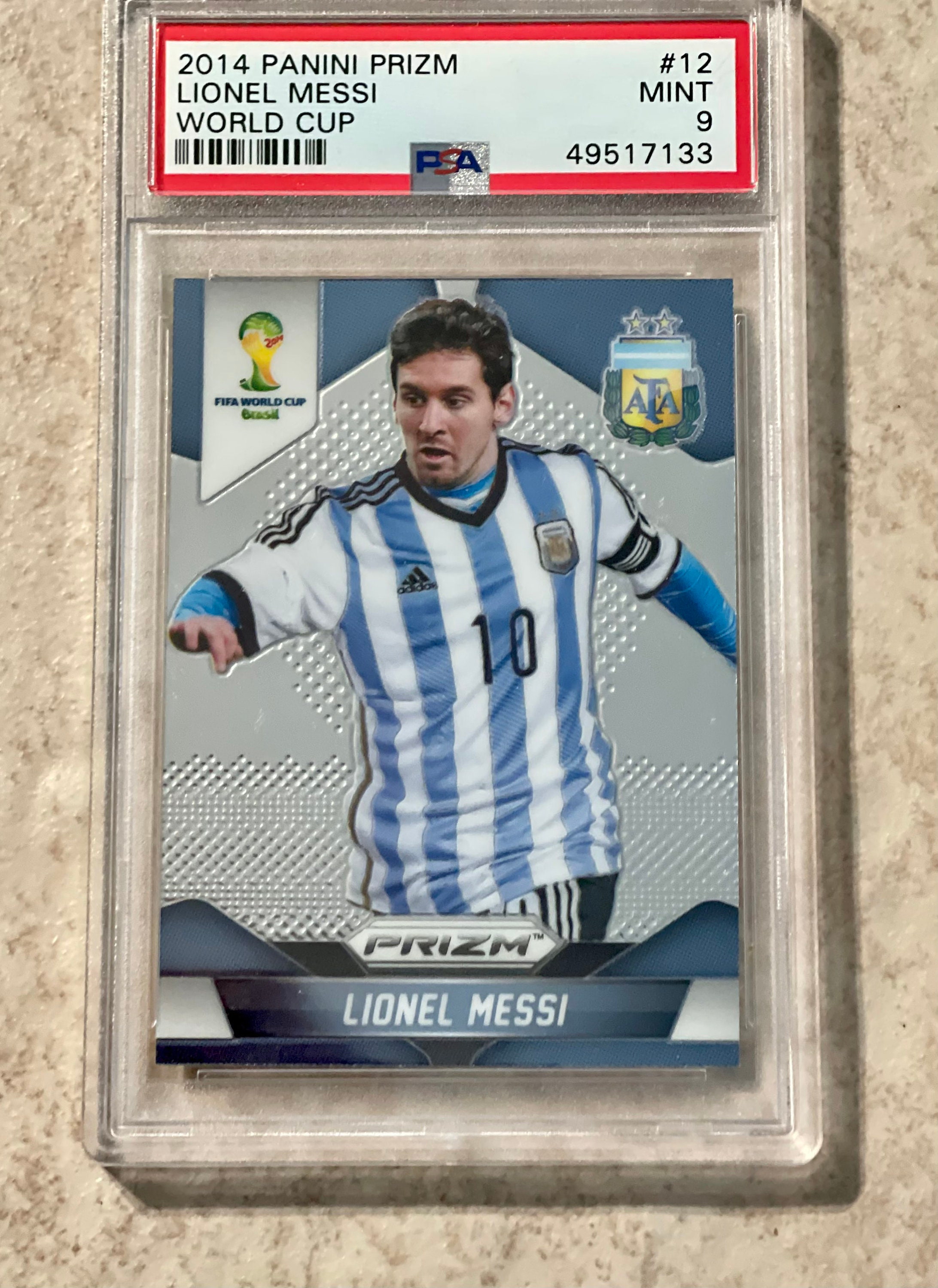 Lionel Messi 2014 Panini Prizm World Cup #12 - 2014 - US