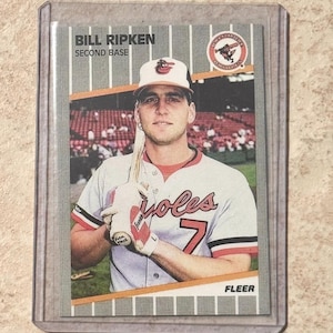 Infâme Billy Ripken F@ck Face Card RP RC Orioles de Baltimore