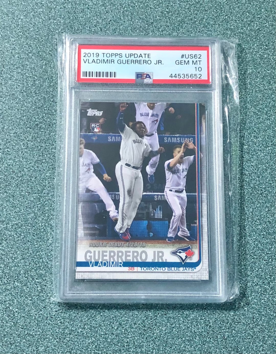 Baseballl Cards 2019 #21 Vladimir Guerrero Jr. RC (Rookie