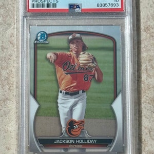 Jackson Holliday 2023 Bowman Chrome BCP227 PSA 10 Gem Mint