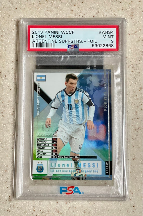 リオネル メッシ Panini Mosaic PSA 9