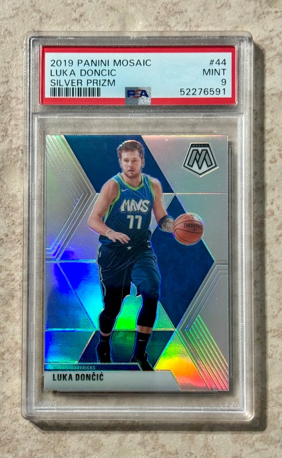 Buy 2019-20 Panini Mosaic Silver Prizm #44 Luka Doncic Mavericks 