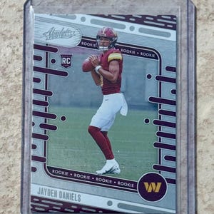 2024 Absolute Jayden Daniels Rookie Card RC Washington Commanders