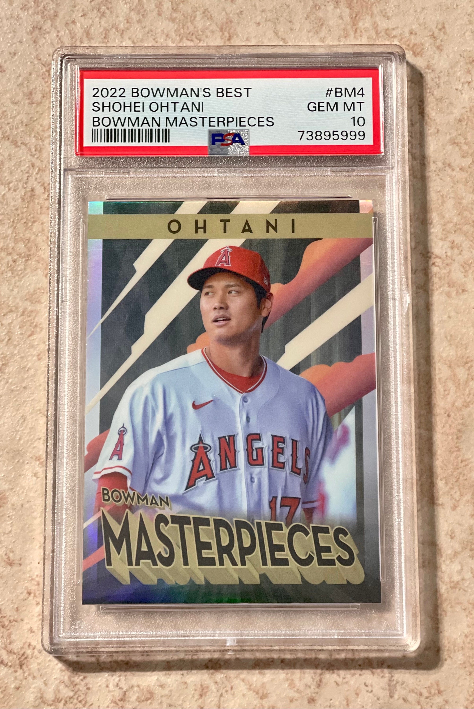 2018 Topps Bowman SHOHEI Ohtani 大谷翔平 RC PSA10 10 Gem MT 大谷 