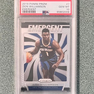 Zion Williamson Duke 2019 Prizm #248 Basketball Card Gem Mint 10 PSA