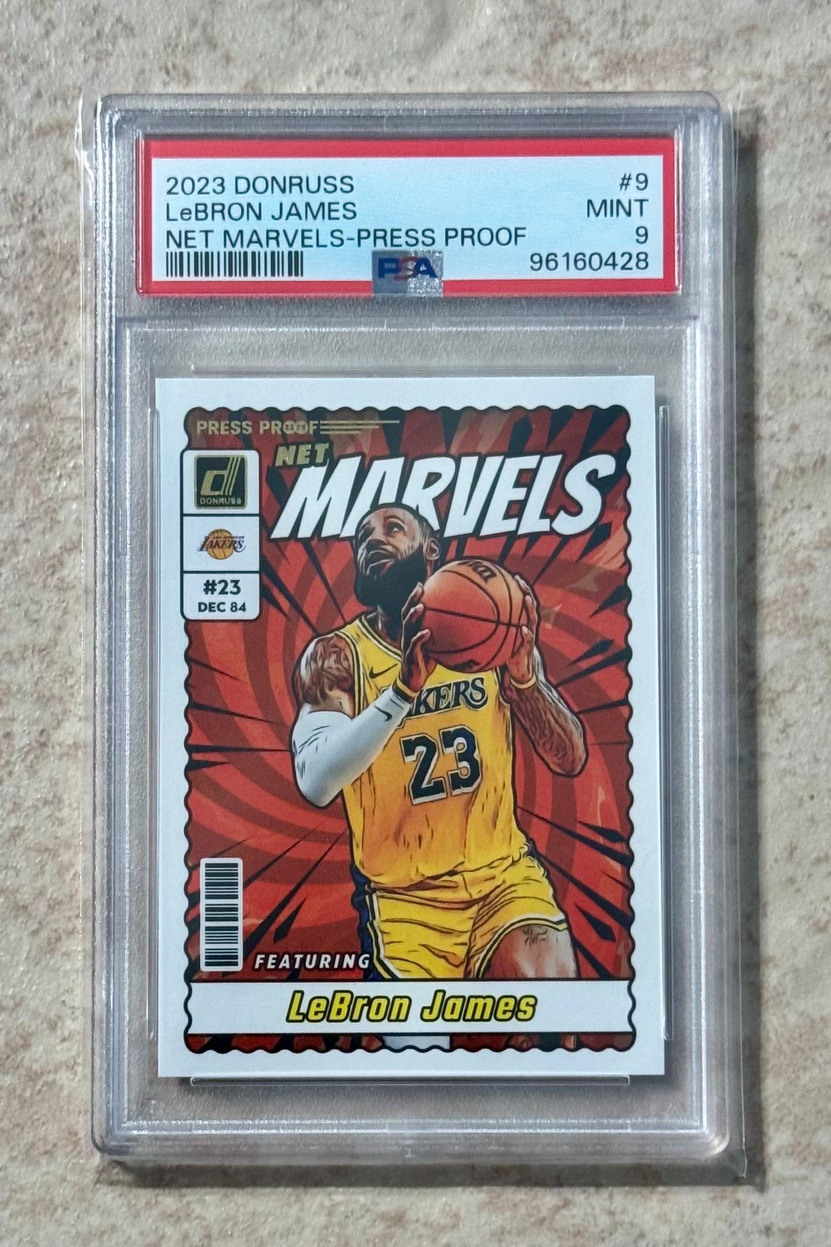 2020-21 Donruss Basketball Net Marvels Full Set of 20 Lebron