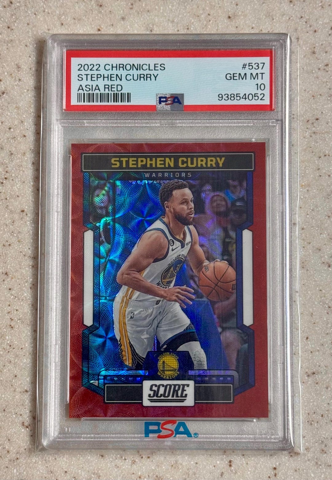 NBA panini Stephen Curry 10枚限定Card 2022 Panini NBA Hoops Stephen Curry Premium Box Set #294 PSA