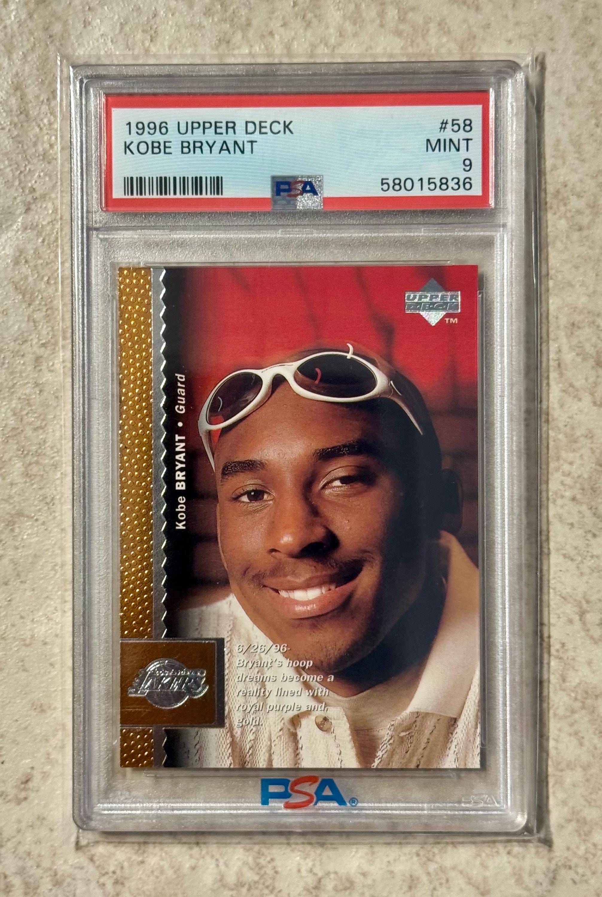 1996-97 Upper Deck #58 Kobe Bryant Los Angeles Lakers RC