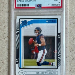 2024 Panini Donruss - Classificação: Calouro Caleb Williams #327 (RC) - PSA 9 Mint Rookie Card RC Chicago Bears