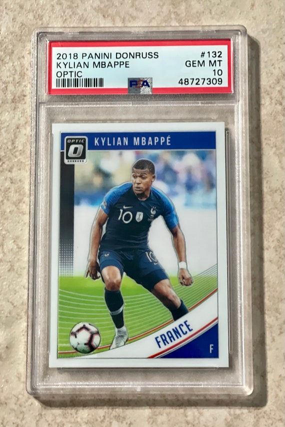 PSA9 RC mbappe panini 2018 W杯 2018 PANINI PRIZM WORLD CUP KYLIAN MBAPPE RC NEW ERA FRANCE