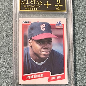Frank Thomas 1990 Fleer Update Rookie Card #U-87 CLASSIFICATO ASG 9 NM