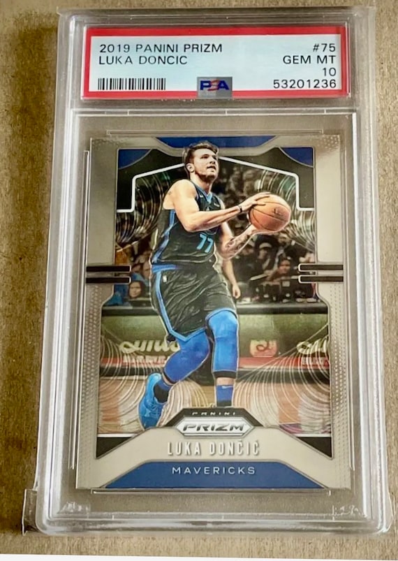 Luka Doncic 2019 Panini Prizm 75 Second Year Card PSA 10 Gem -  Israel