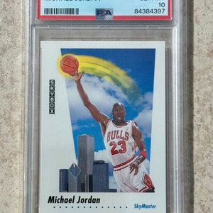 1991 Skybox #583 Michael Jordan Chicago Bulls HOF PSA 10 Gem Mint