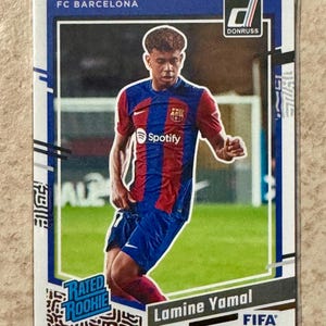 Lamine Yamal 2023-24 Panini Donruss Rated Rookie RC Rookie Barcelona