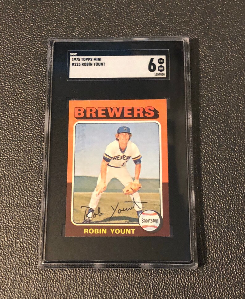 1975 Topps Robin Yount RC MIni