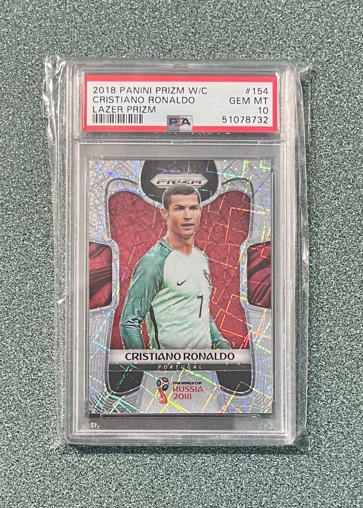 Psa 10 Cristiano Ronaldo Card - Etsy