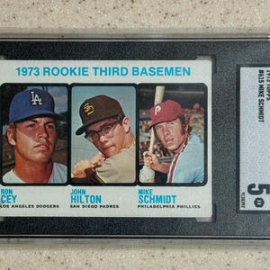 1973 Topps Mike Schmidt Rookie SGC 5*****WOW***** SHARP!!!!!