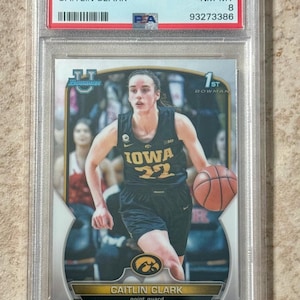 2022 Bowman Chrome Universität #50 Caitlin Clark Fernsteuer