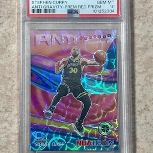 2023 Panini Hoops Premium Stock Anti Gravity #3 Stephen Curry 47/88 PSA 10 Gem Mint Golden State Warriors