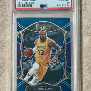 Lebron James Psa 10 Card - Etsy