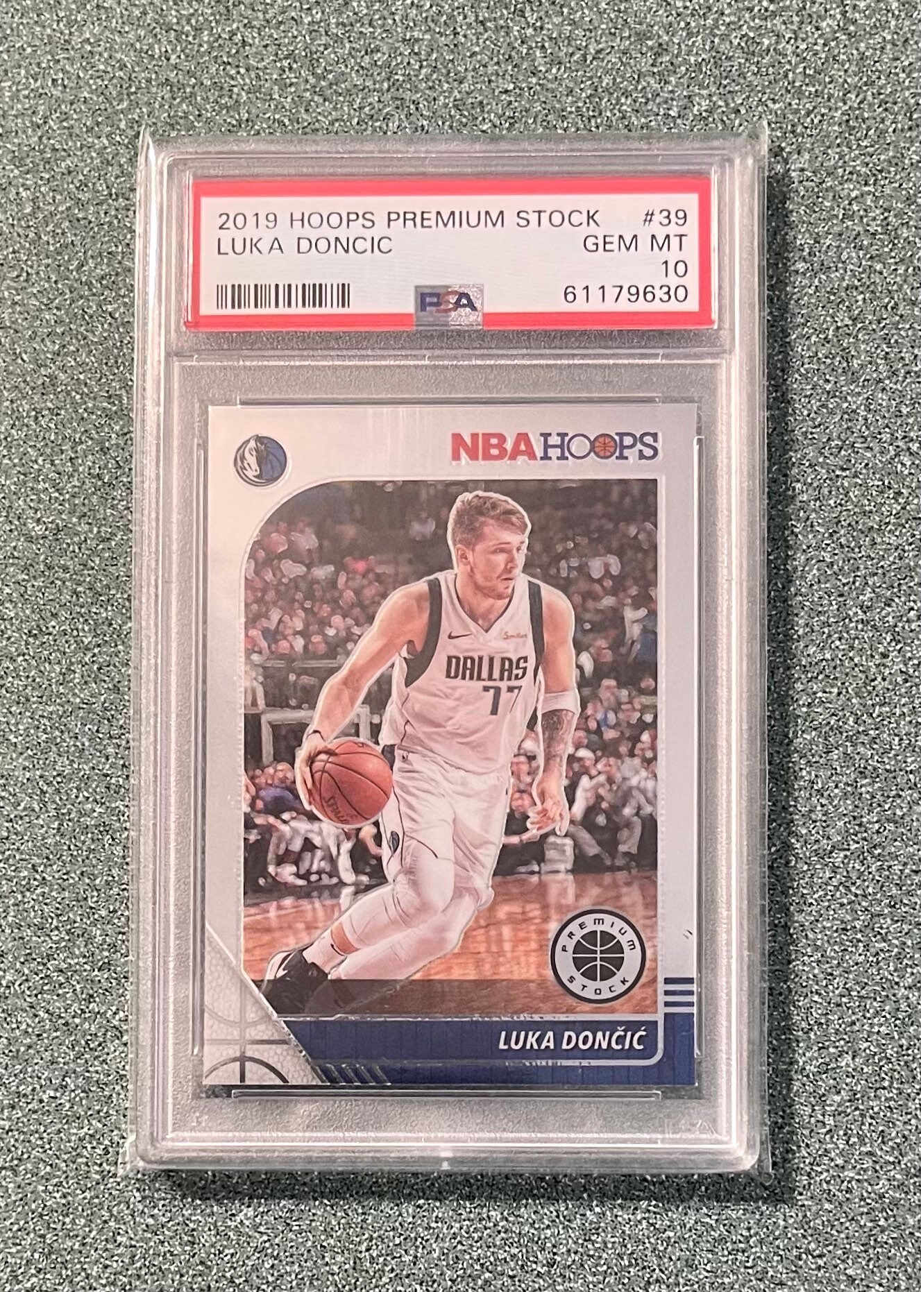 2019 Hoops Premium Stock Luka Doncic PSA 10 Gem Mint 39 - Etsy Norway
