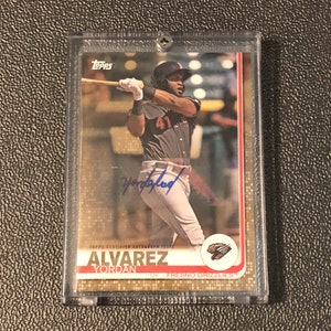2019 Topps Pro Debut Yordan Alvarez Auto Gold 33/50 RAR